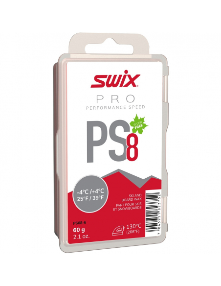 Swix PS8 Red, -4Â°C/+4Â°C, 60g