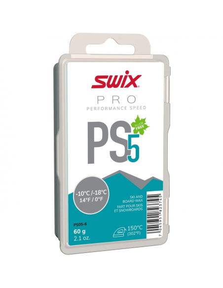 Swix PS5 Turquoise, -10Â°C/-18Â°C, 60g