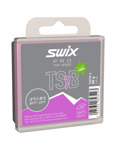 Swix TS7 Black, -2Â°C/-8Â°C, 40g