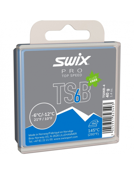 Swix TS6 Black, -6Â°C/-12Â°C, 40g