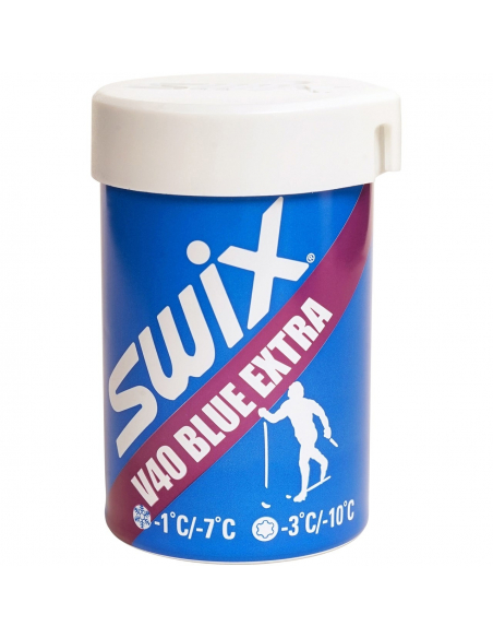 Swix V40 Blue Extra Hardwax -1/-7C, 43g