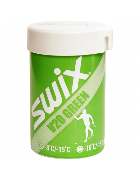 Swix V20 Green Hardwax-8/-15C , 43g