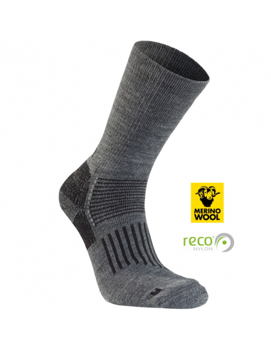 Seger Cross Country Mid Grey Socks